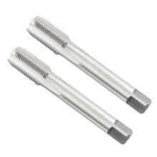 MUQZI Maschio per Filettatura Destra/Sinistra 9/16-20 HSS 9/16'' - 20 TPI Attrezzo per Pedivelle di Bicicletta Riparazione Pedivelle di Bicicletta