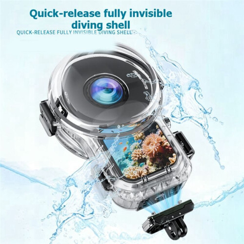 Para  X6 Carcasa Invisible para Buceo, Impermeable, Resistente A Salpicaduras, Carcasa Protectora para Buceo Subacuático
