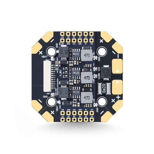 100A PDB Board 8-Channel 12S V3 Power Distribution Board GH1.25 Connector -Board 3-BEC for Flight Controller