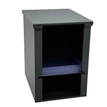 Boîte de Rangement Empilable pour Cartes à Collectionner, avec Couvercle Anti-Poussière