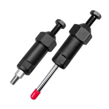2pcs Heavy-Duty Grease Fitting Unclogger Tool W/4 Adapter,Clear Blocked Grease Fittings for Hardened Lubricant Buildup