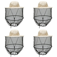 4X Beekeeper Hat for Bee Keeper Catcher Tool Proof Fisherman'S Hat Sun Protection Fishing Hat for Outdoors