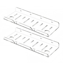 Étagères Flottantes en Acrylique Transparent, Étagère Murale de Rangement pour Cuisine, Salle de Bain et Chambre