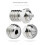 V6 Bimetallic MY Nozzle for E3D V6 3D Printer Hotend High Temperature Hardened Wear-Resistant Replacement 0.6mm 7