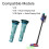 Replacement Filter Set Compatible with  V10 Konical / V10 Konical + Auto-Empty Dock Auto-Empty Dock Vacuum Cleaners 6pcs 6