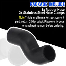 Engine Cover Rubber Hose with Clamps 8M0039077 for Mercury Outboards 110HP-150HP 4-Stroke Air Filter Box Pipe 832078