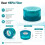 Replacement Filter Set Compatible with  V10 Konical / V10 Konical + Auto-Empty Dock Auto-Empty Dock Vacuum Cleaners 7pcs 6