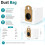 Replacement Filter Set Compatible with  V10 Konical / V10 Konical + Auto-Empty Dock Auto-Empty Dock Vacuum Cleaners 7pcs 7