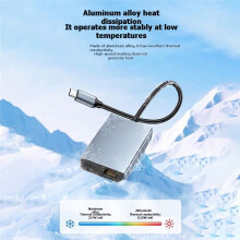 Type C to RJ45 1000Mbps Gigabit Ethernet Adapter PD 100W Fast Charge Network Card Plug  for  Laptop Tablet