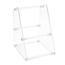 Label Roll Holder, Acrylic Sticker Dispenser for Thermal Printer, Sticker Roll Holder for Rolls & Fanfold Labels