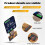 Tela OLED Colorida Quadrada de 2,2 Polegadas (480x480) com Interfaces Duplas QSPI/MIPI e Tela Sensível Ao Toque Capacitiva para Instrumentação 6