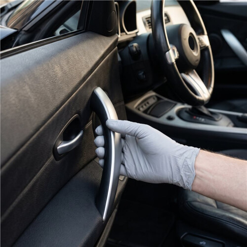 Interior Left Right Door Pull Handle Cover Inner Door Handle Cover for  Z4 E85 E86 02-08 51417042877 Silver 2