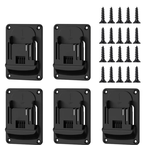 Wall Mount Electric Tool Holder for  18V Wall Power Mount Storage Battery Bracket Fixing Drill Holder Slots Stand