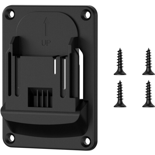 Wall Mount Electric Tool Holder for  18V Wall Power Mount Storage Battery Bracket Fixing Drill Holder Slots Stand 2