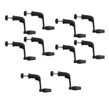10 Pcs Fishing Reel Handle, Handle Crank Grip Replacement Reel Accessories Repair Parts Fishing Gear Saltwater