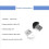 2Pcs USB Microphone for Raspberry Pi 4B/3B, Plug & , Noise Reduction, AI Voice Recognition for Voice Control 4