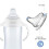 16 Packs Silicone Spout Replacement Soft Spout for  Learner Cup & Active Cup 4