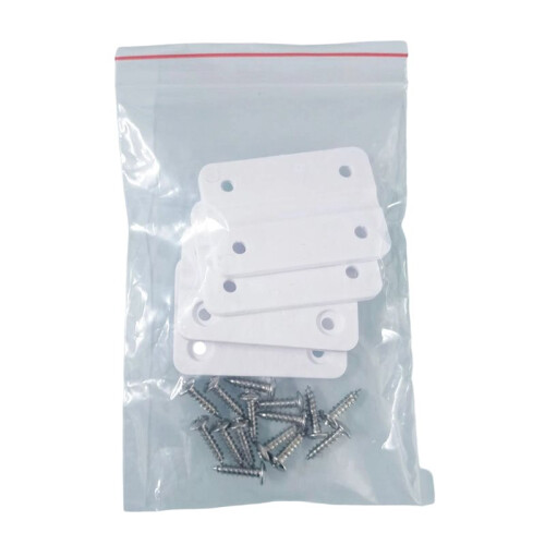 4pcs Cooler Hinges Cooler Plastic Hinges with Screws Cooling Replacement Parts Kit for Ecooler Cooler 2