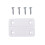 4pcs Cooler Hinges Cooler Plastic Hinges with Screws Cooling Replacement Parts Kit for Ecooler Cooler 4