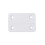 4pcs Cooler Hinges Cooler Plastic Hinges with Screws Cooling Replacement Parts Kit for Ecooler Cooler 5