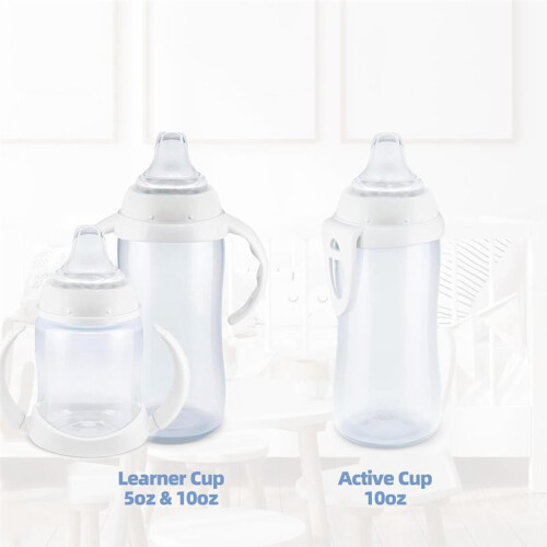 16 Packs Silicone Spout Replacement Soft Spout for  Learner Cup & Active Cup 2