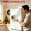 Luz Noturna Automática de Natal com Ímã de Geladeira Giratório e Função de Canto, Compatível com NFC e Tecnologia de Indução. 5