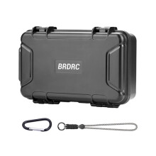 BRDRC Hard Shell Carry Case for Osmo Pocket 4 Pro Waterproof Shockproof Storage Box Protective Carrying Bag Accessory