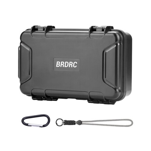 BRDRC Hard Shell Carry Case for  Osmo Pocket 4 Pro Waterproof Shockproof Storage Box Protective Carrying Bag Accessory
