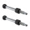 2pcs 149mm Quick-Pull Locking Pin for Inversion Tables Devices with Thread Locking Pin 1