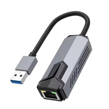 5Gbps High Speed Wired Network Card USB-A to Ethernet Adapter USB to RJ45 Ethernet Converter for Notebook Laptop PC