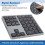 2.4G Wireless  Number Pad 35 Keys Remote Connection Numpad Numeric Keypad for Laptop Window Digital Keyboard A 8