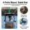 Fence Multi-Functional Action Camera Mount with Cooling Fan for Baseball Softball Adjustable Sun Hood Carrying Bag 6