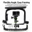 Fence Multi-Functional Action Camera Mount with Cooling Fan for Baseball Softball Adjustable Sun Hood Carrying Bag 2