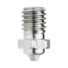 V6 Bimetallic MY Nozzle for E3D V6 3D Printer Hotend High Temperature Hardened Wear-Resistant Replacement 0.6mm