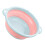 Klappwaschbecken Wand montierbar blau 4