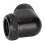 Wasserkühlung Hartrohranschluss schwarz 360 G1/4 19