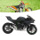 1:12 Legierung Motorradmodell, Licht und Ton 1
