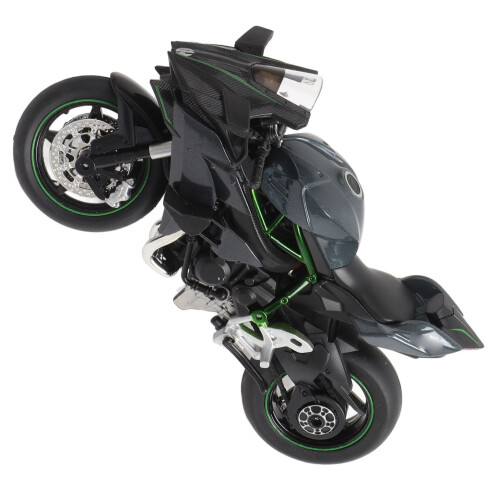 1:12 Motorradmodell mit Licht und Ton, Schwarz 2
