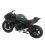 1:12 Motorradmodell mit Licht und Ton, Schwarz 17