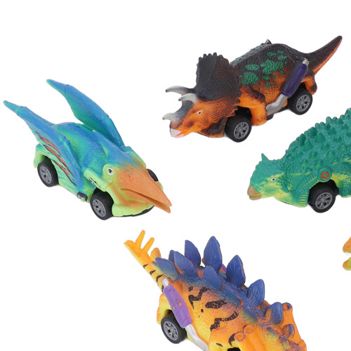 Rückziehautos Dinosaurier 6er Set für Kinder 2