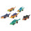 Rückziehautos Dinosaurier 6er Set für Kinder 11