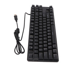 Mechanische Gaming Tastatur 87 Tasten Metall PBT