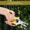 Gartenschere Edelstahl 175mm handlich 10