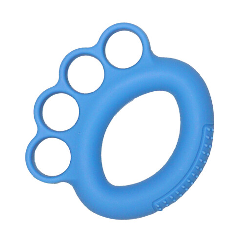 Silikon Grifftrainer Blau Fingerkraft Handtraining