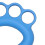 Silikon Grifftrainer Blau Fingerkraft Handtraining 10
