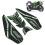 Tankpad Schutzaufkleber Kawasaki Ninja 8
