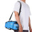 Fahrradtasche Gepäckträger Blau mit Schultergurt 4