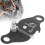 CAMNAL Kletterseil Greifer Schwarz Aluminium 16