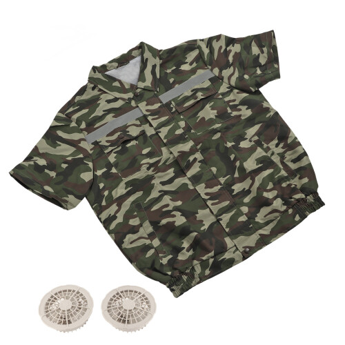 Ventilatorjacke mit 2 Lüftern, 3 Stufen, L 2