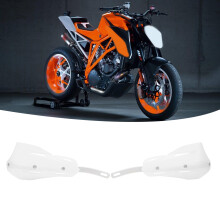 Handschutz 22mm 28mm Motorrad Offroad Lenker Weiß